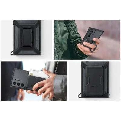 Cover Samsung S23 Ultra Rugged Gadget Case - Titan